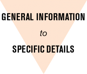 General Information to Specific Details